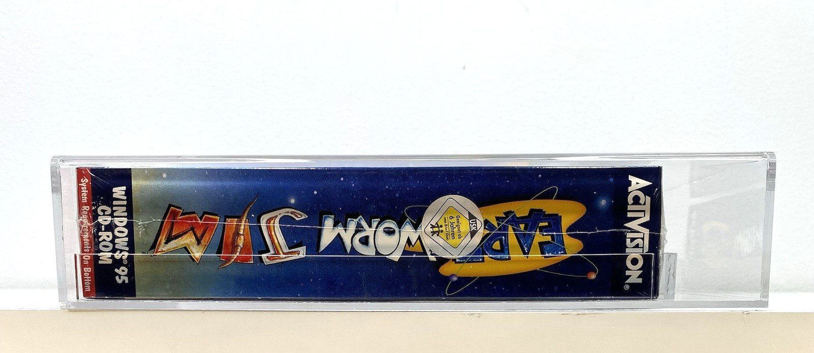 Earthworm Jim Set 3D PC Big Box Windows Computer New 1995 Sealed VGA Graded