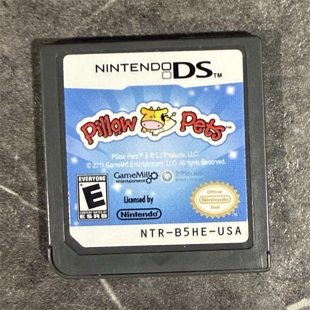GameMill Entertainment Pillow Pets Nintendo DS 2011 E-Everyone NTSC-U/C
