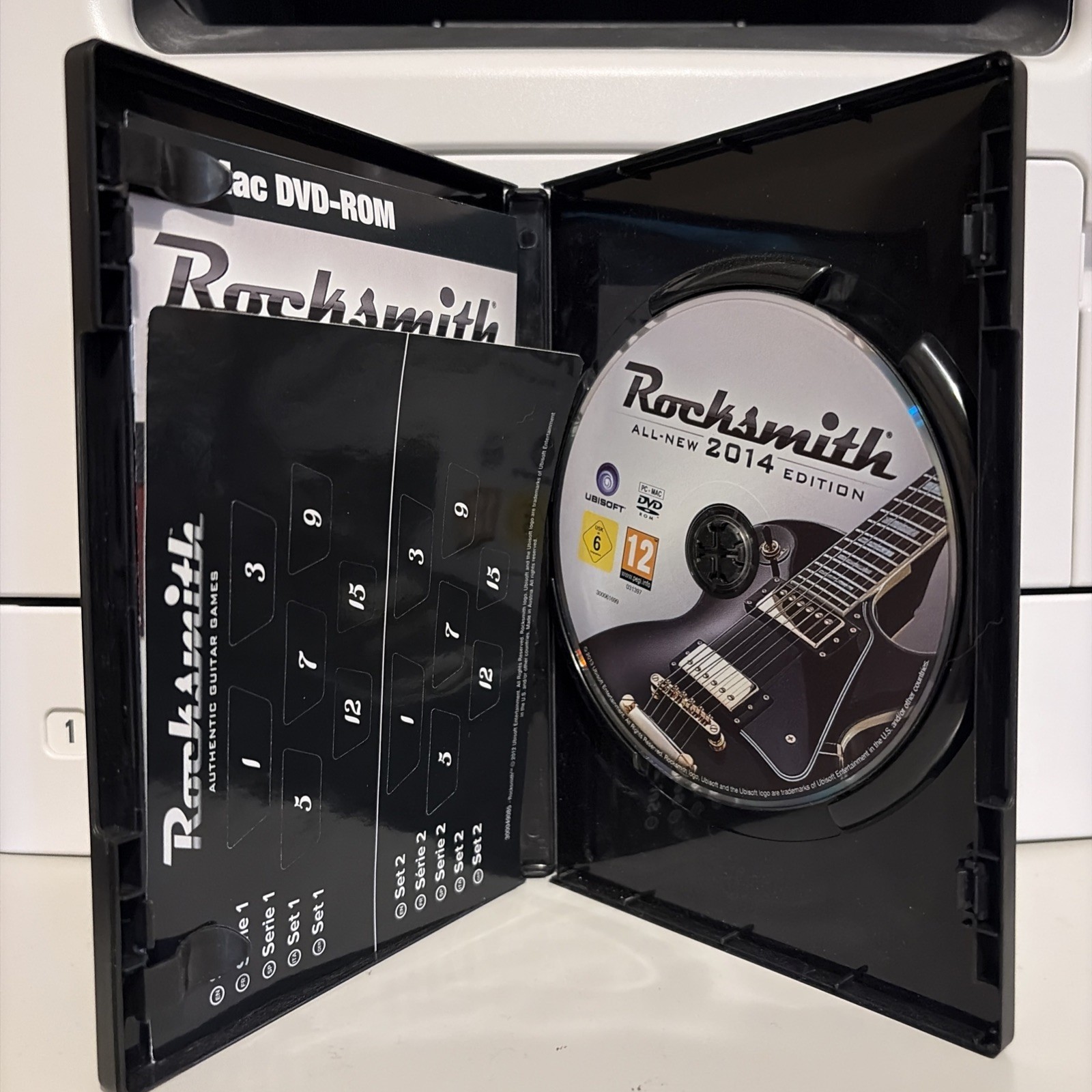 Rocksmith 2014 Edition PC/MAC 1 Disc PAL Clean Great Condition No Code