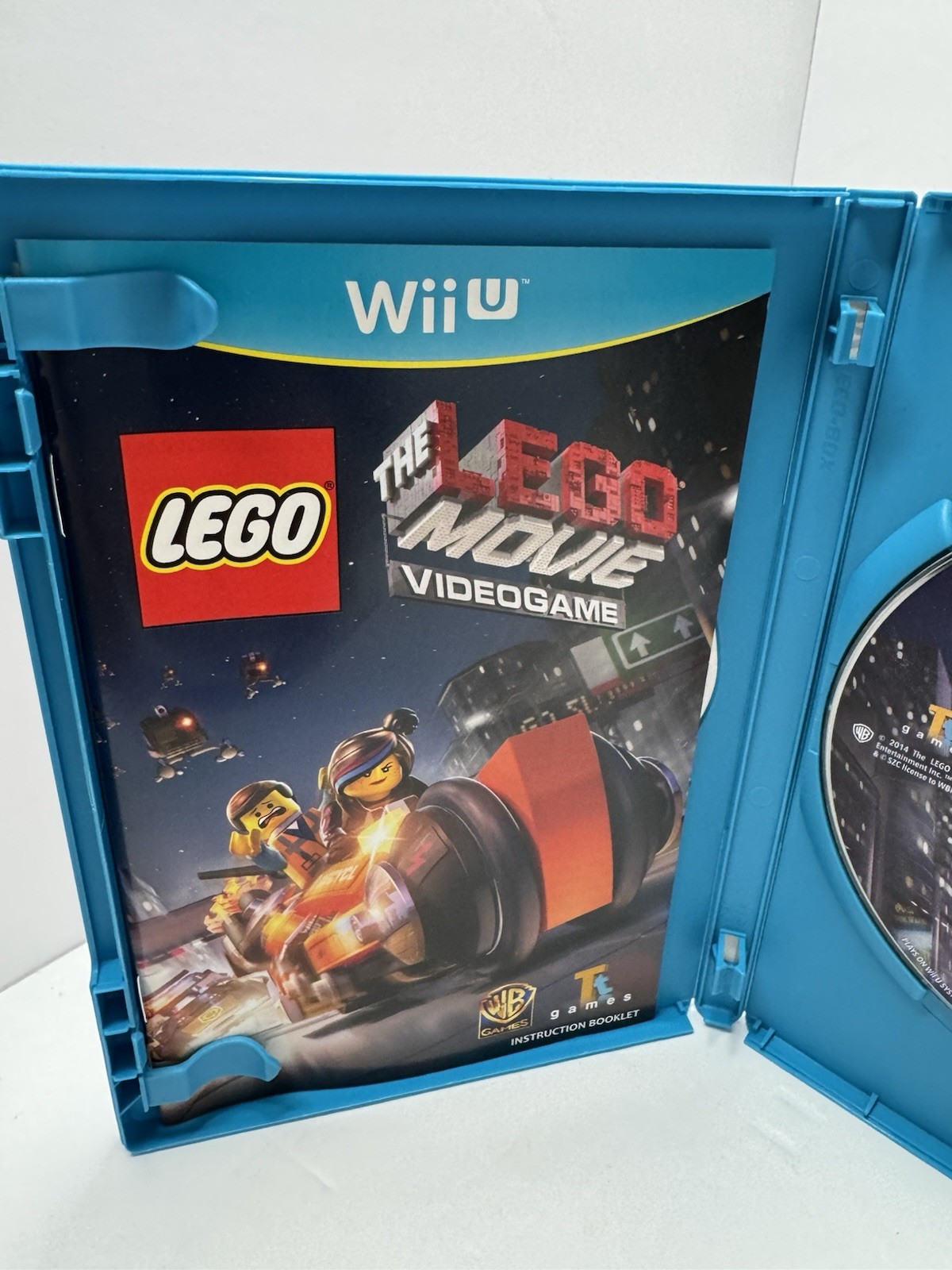 The LEGO Movie Videogame (Nintendo Wii U, 2014) Complete CIB WB Games