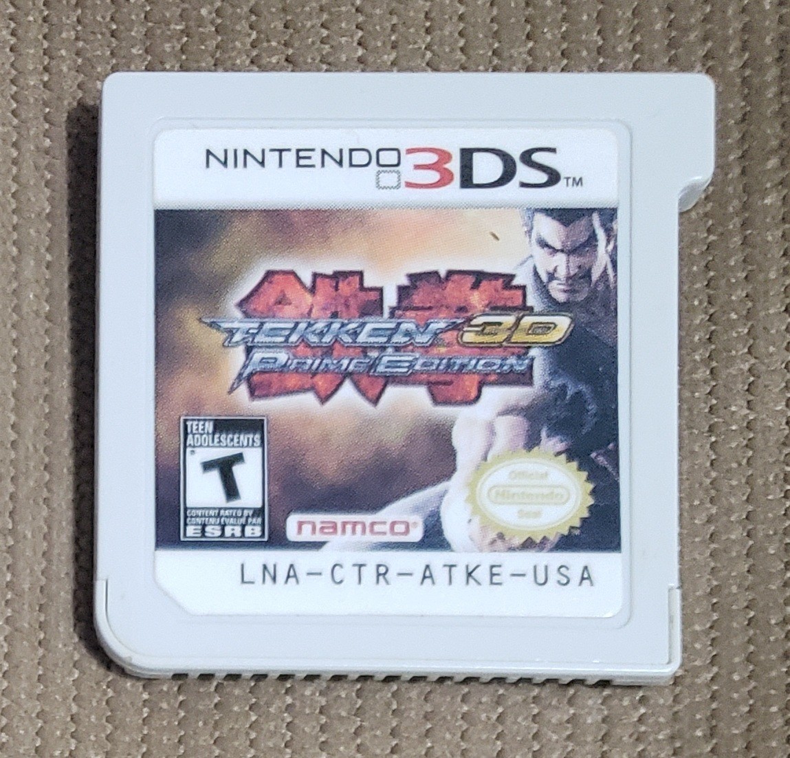 Tekken 3D Prime Edition (Nintendo 3DS, 2012) Authentic CLEAN Cartridge