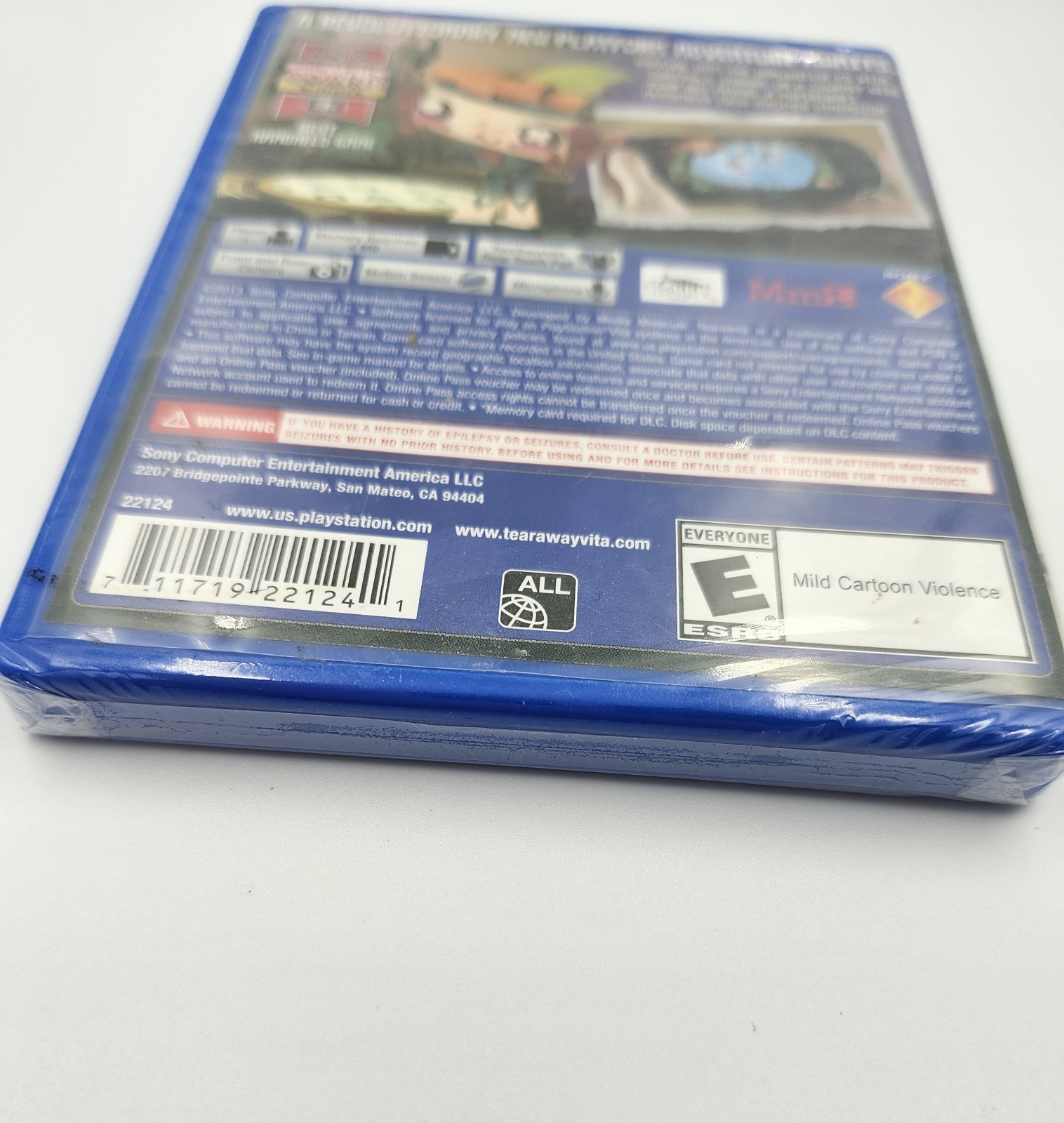 Tearaway PlayStation PS Vita Factory Sealed BRAND NEW Rare