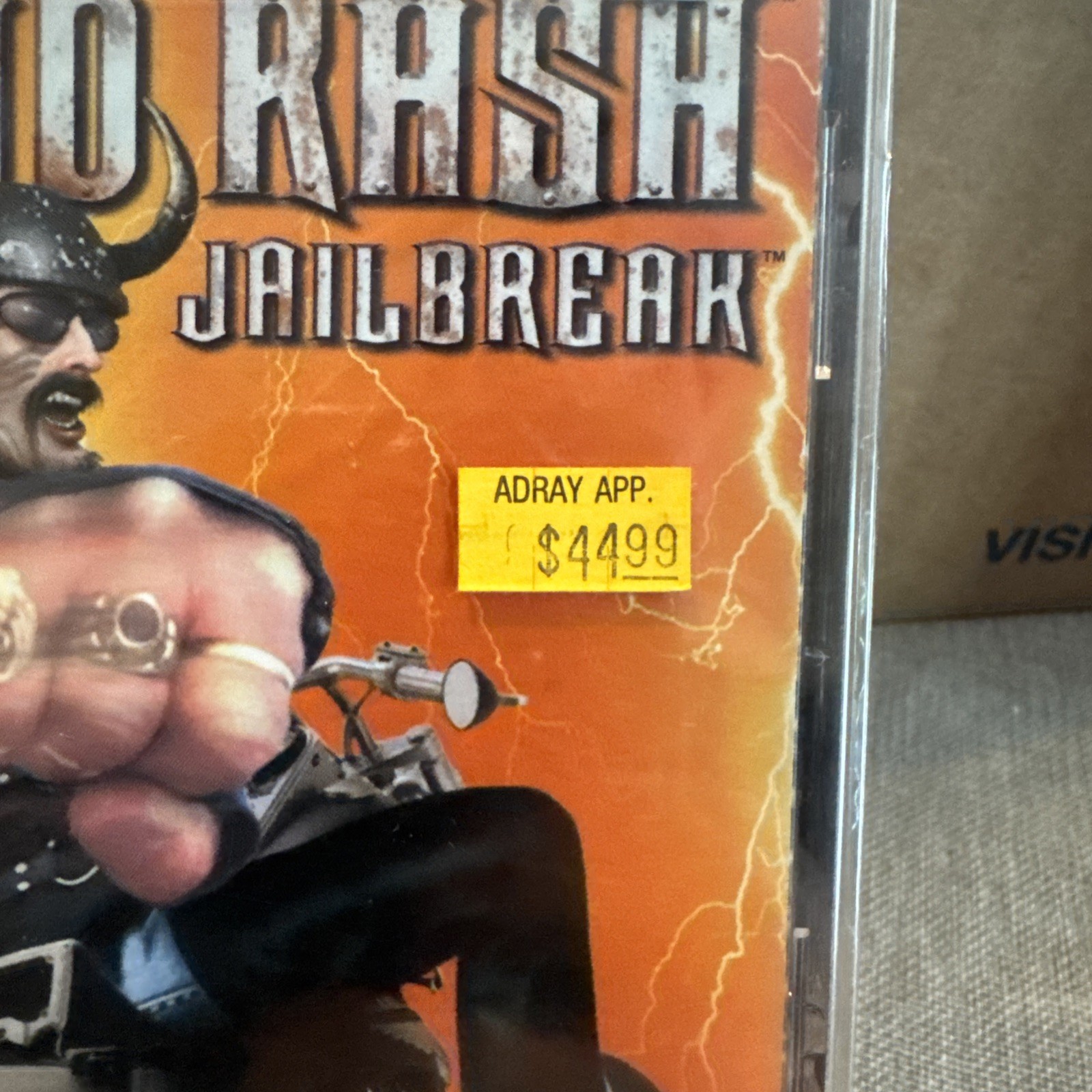 Road Rash-Jailbreak – Sony PlayStation 1 Sealed With Hang Tab PS1 2000 New