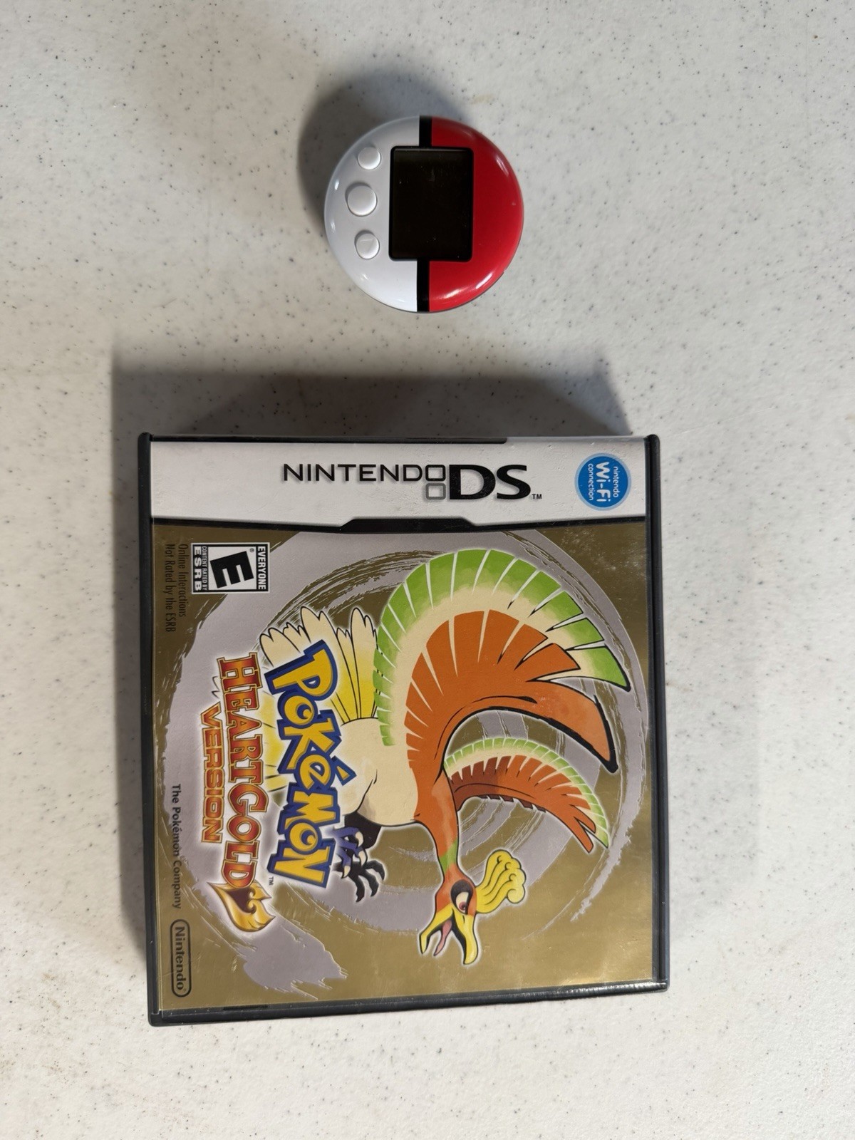 Pokémon HeartGold Version Nintendo DS Game CIB w/ Pokéwalker – Tested