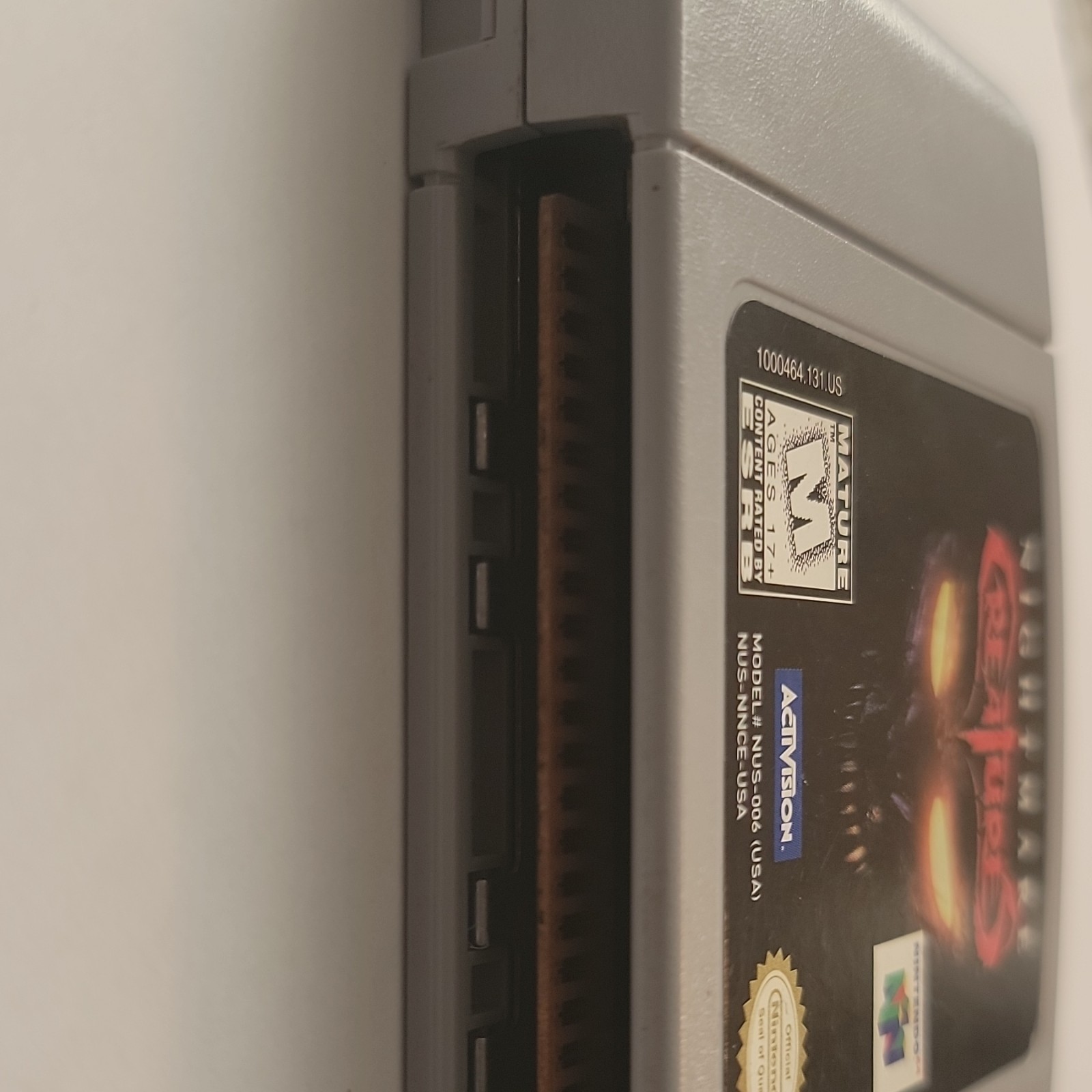 Authentic Activision Nightmare Creatures N64 Game Cartridge NTSC-U/C M Tested