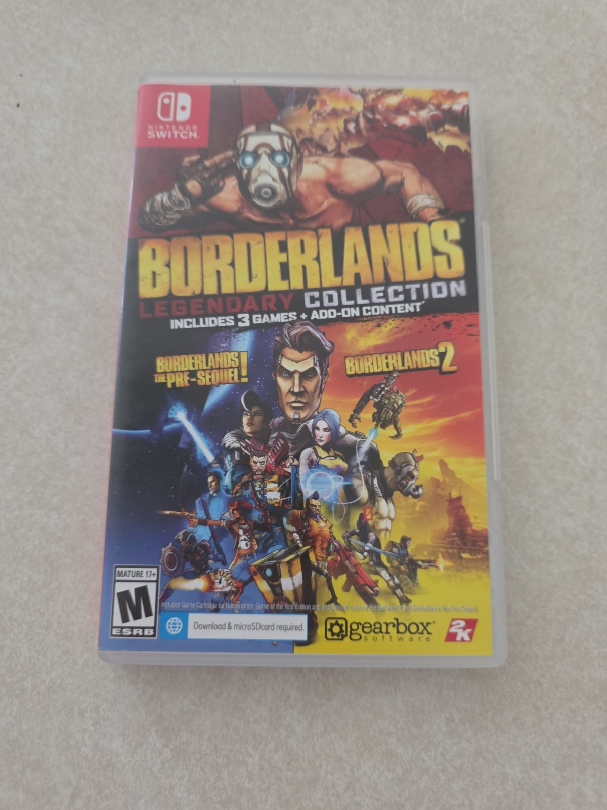 ~Nintendo Switch~Borderlands Legendary Collection~CIB~Tested~Working~