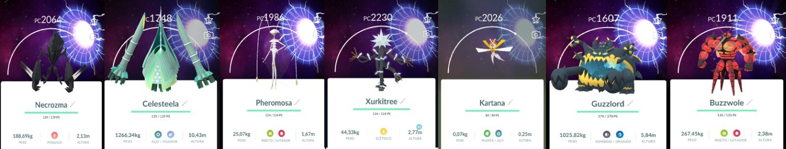 Pokemon Go Ultra Beasts Collection Background Special Global