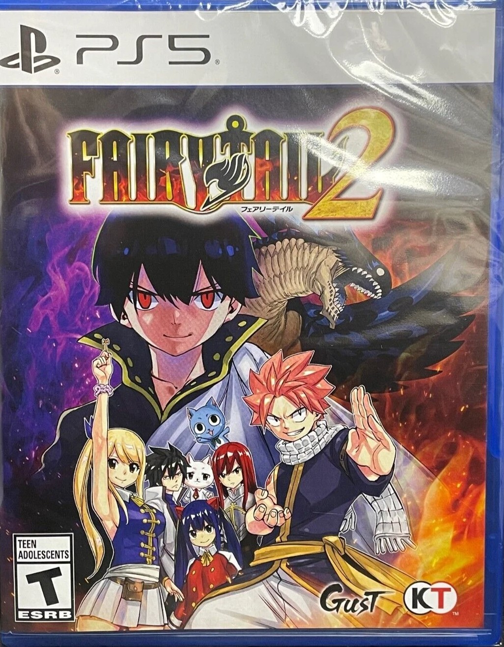 Fairy Tail 2 *PHYSICAL LAUNCH EDITION* (PS5) New