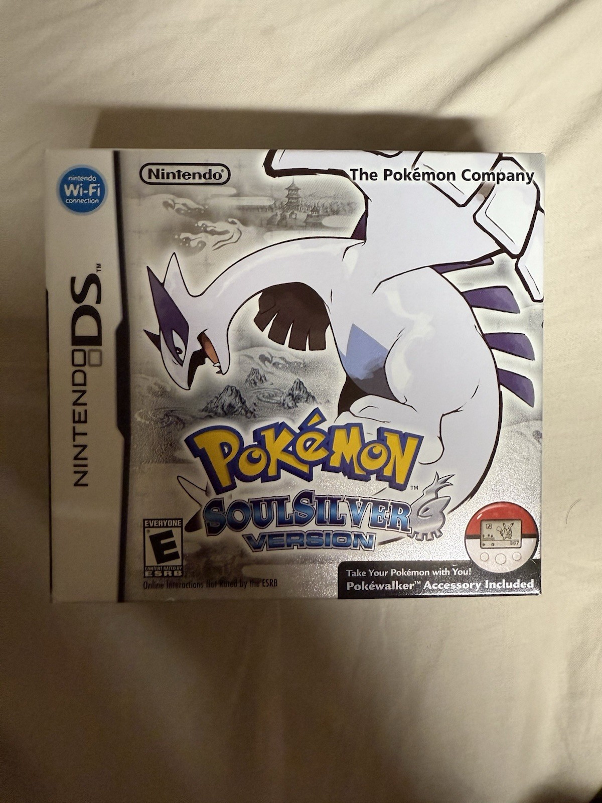 Pokemon: Soulsilver Version w/ Working Pokewalker (Nintendo DS, 2010), Big Box