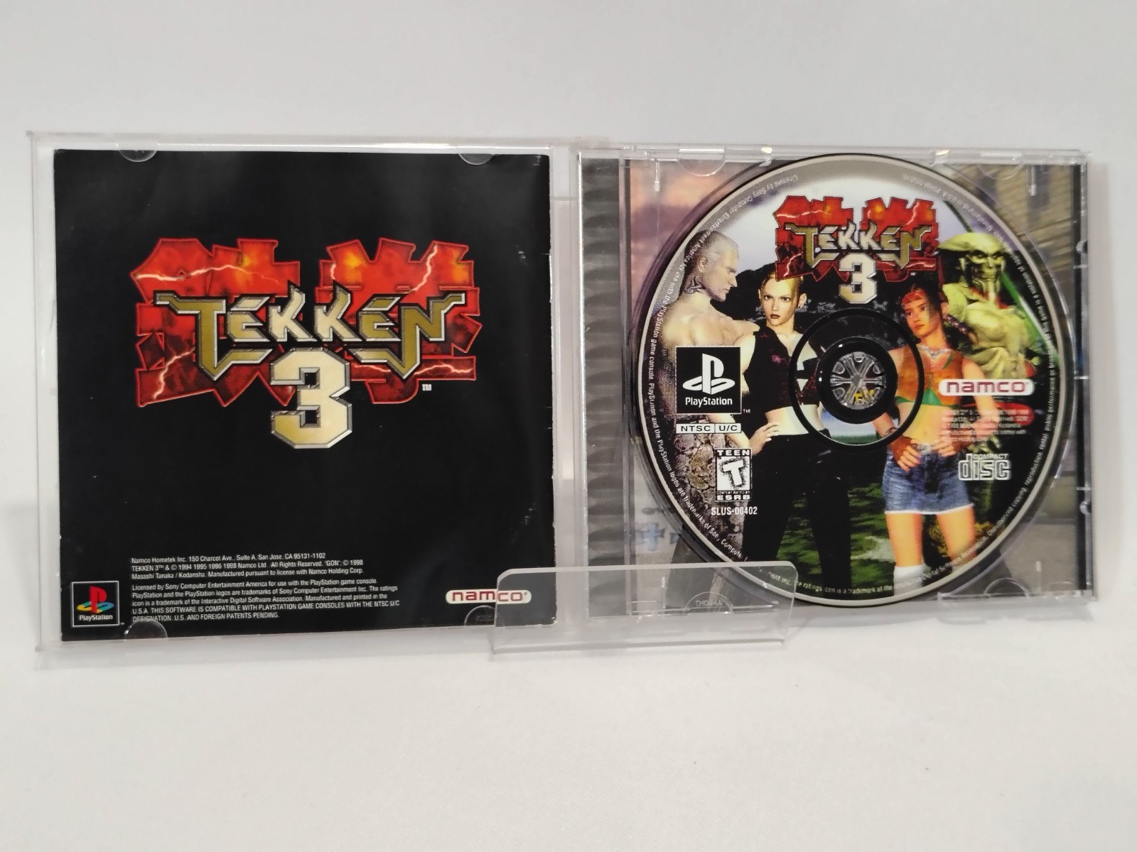 Tekken 3 PlayStation 1 PS1 Black Label Complete CIB Tested Working