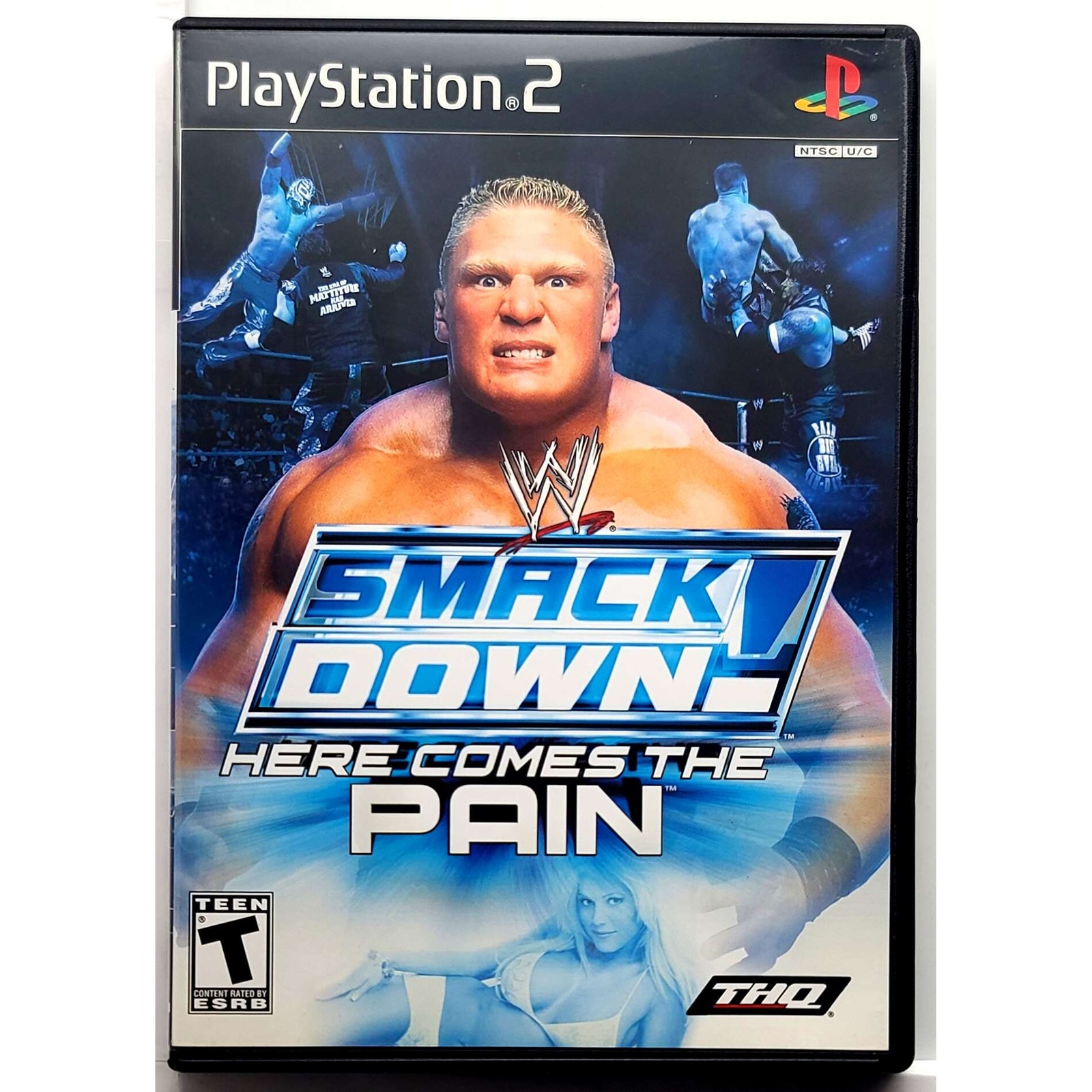 WWE Smackdown Here Comes The Pain – Sony Playstation 2 PS2 Pristine 1Y Guarantee