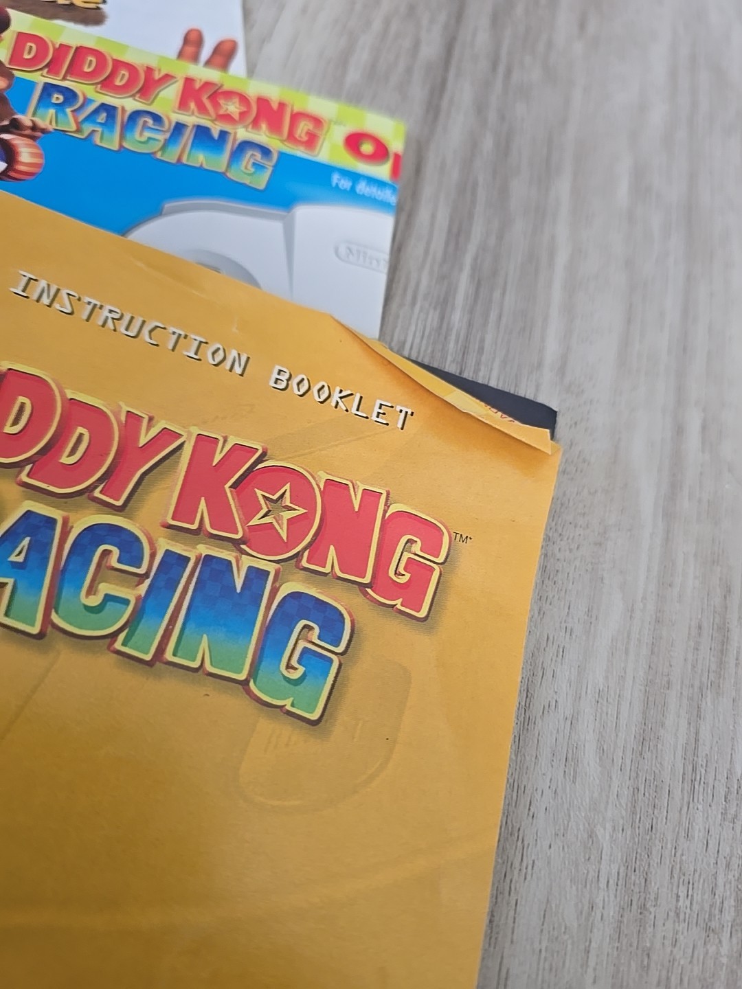 Diddy Kong Racing (Nintendo 64, N64, 1997) Box, Instruction Booklet & More