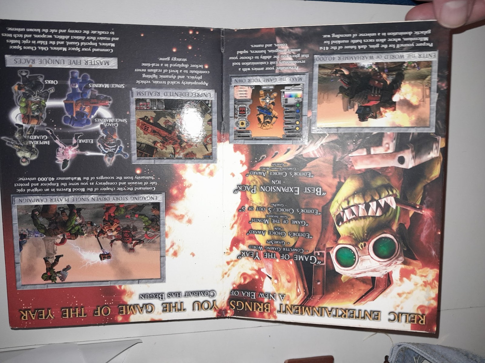 Dawn of War Gold Edition PC Game Rated M CD-Rom THQ Games 2004