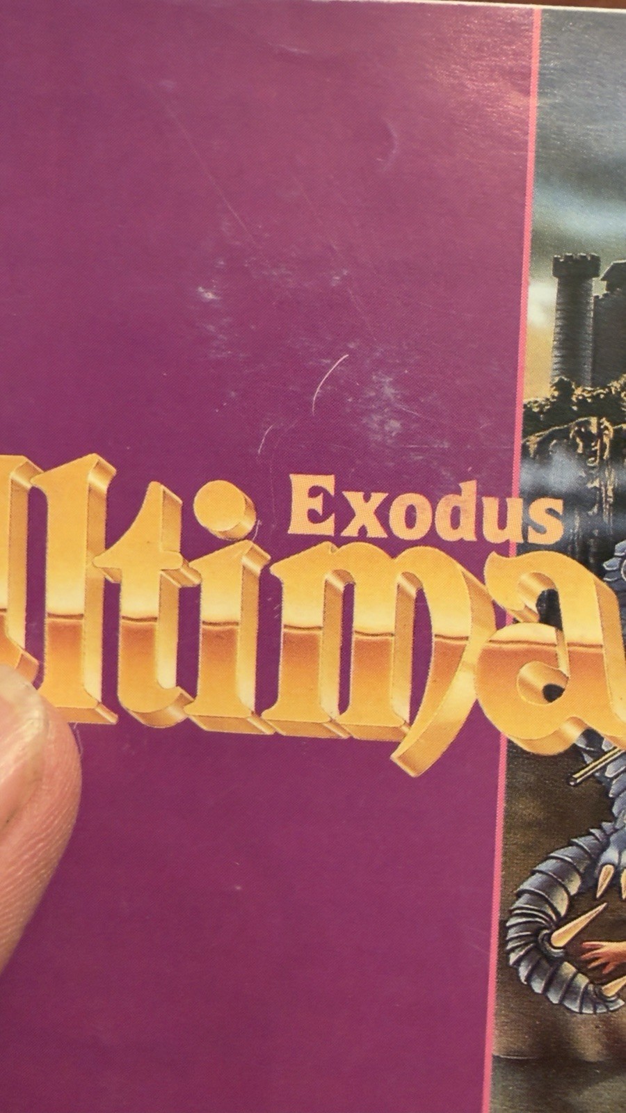 Ultima: Exodus (Nintendo NES) Complete – Tested – Authentic