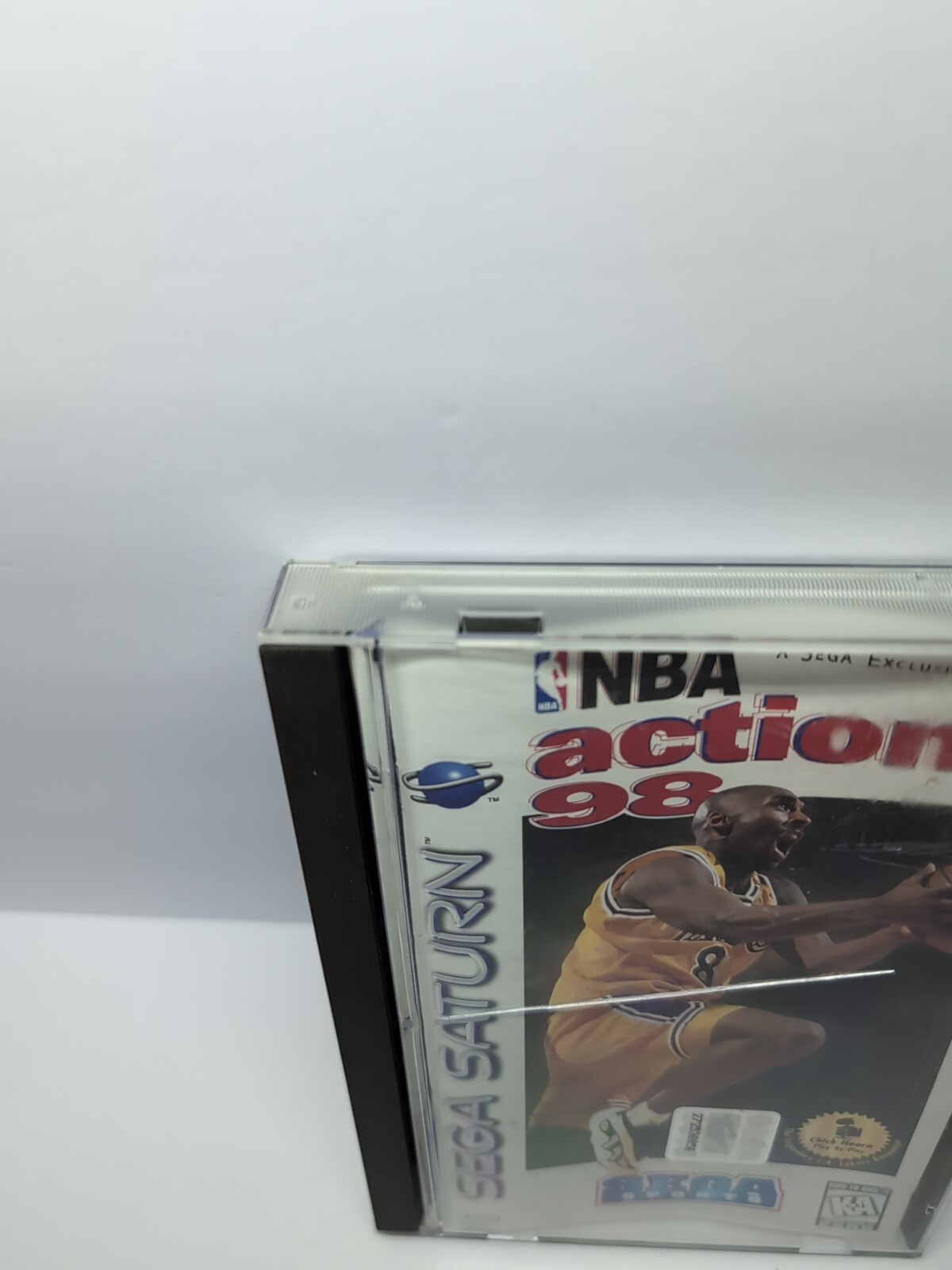 NBA Action 98 (Sega Saturn) Complete CIB TESTED AUTHENTIC KOBE FAST
