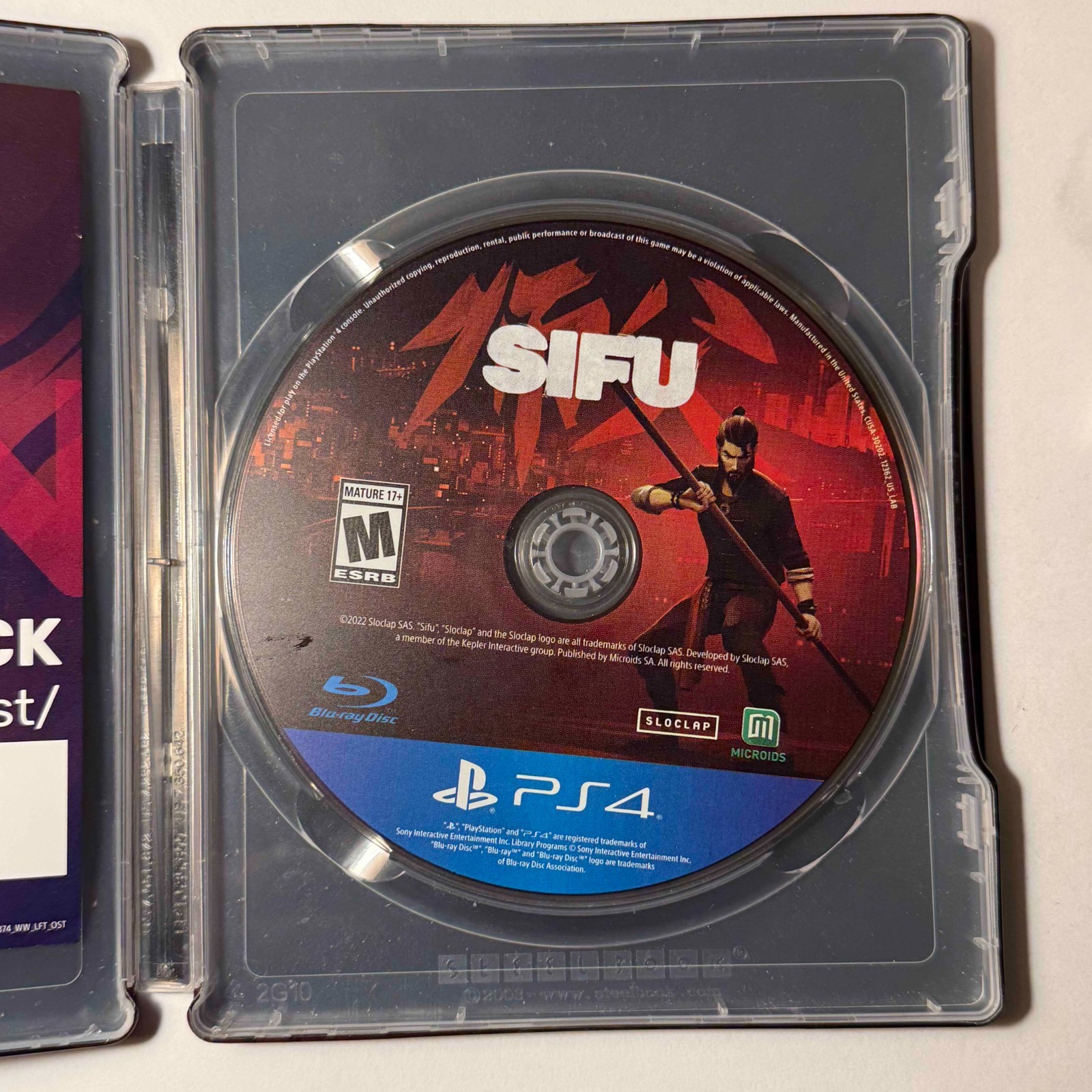 Sifu (w/ Steelbook) | PS4 | Lot #3 | PRETTY GOOD | Bundle 3+ Games & Save