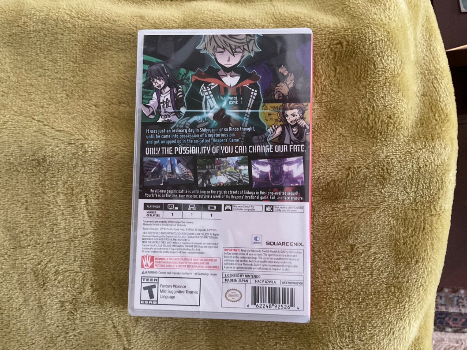 NEO: The World Ends with You (Nintendo Switch 2021) NEW