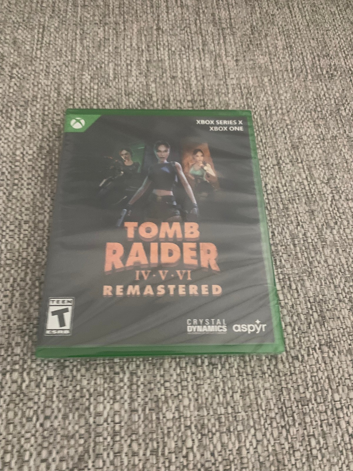 Tomb Raider IV V VI Remastered Xbox Limited Run One Series X New Sealed Aspyr
