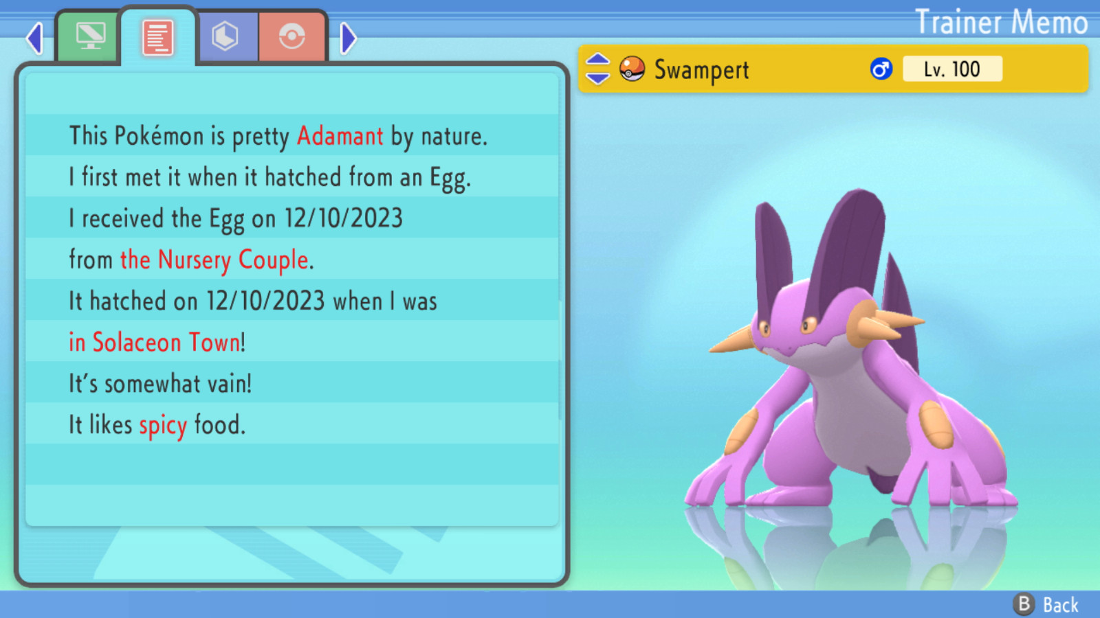 6IV SHINY SWAMPERT+BLAZIKEN+SCEPTILE POKEMON BRILLIANT DIAMOND SHINING PEARLBDSP