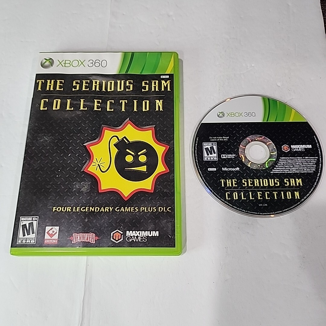 Working The Series Sam Collection For Xbox 360 Devolver Rated M
