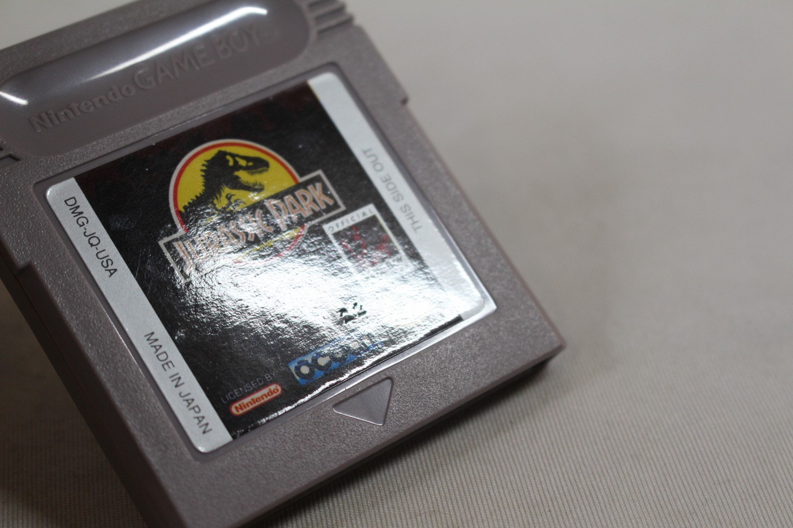 Jurassic Park Nintendo Game Boy Complete CIB NEAR MINT Condition w/ RARE POSTER!