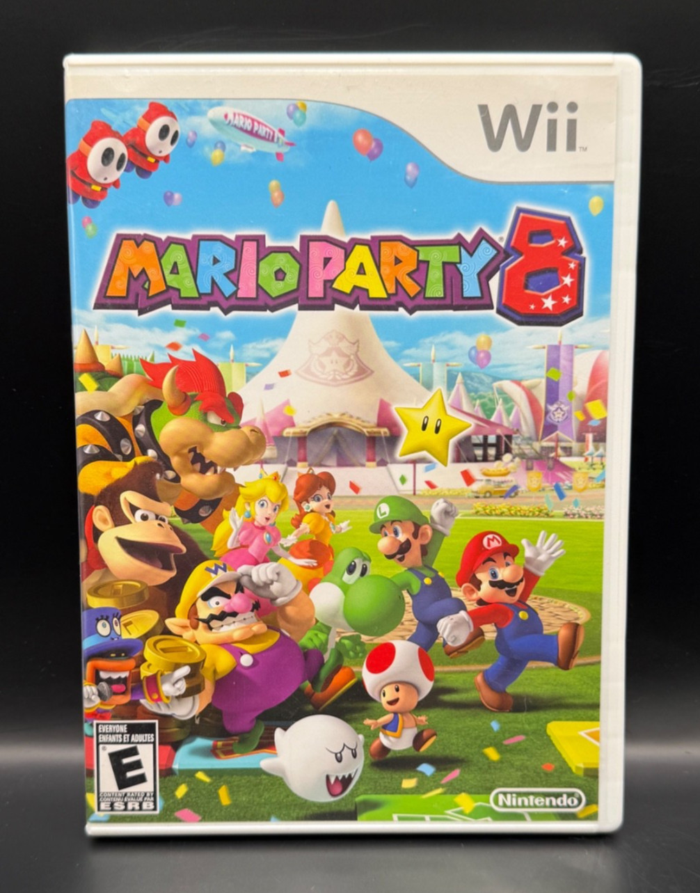 Mario Party 8 (Nintendo Wii, 2006) CIB Case Manual Game Disc, VERY GOOD+