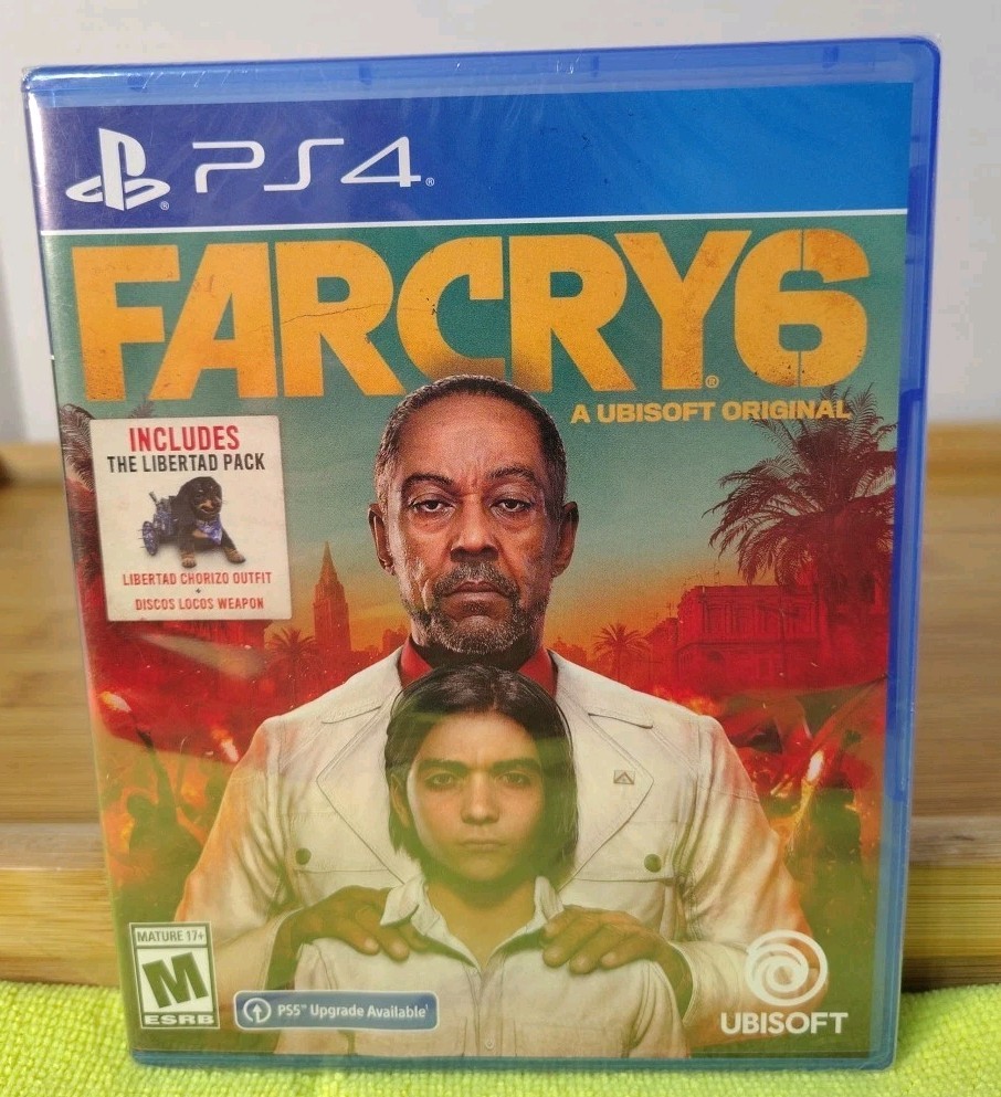 Far Cry 6 ( Sony PlayStation 4 PS4 – PS5 Upgrade Available ) – New. Sealed🔥