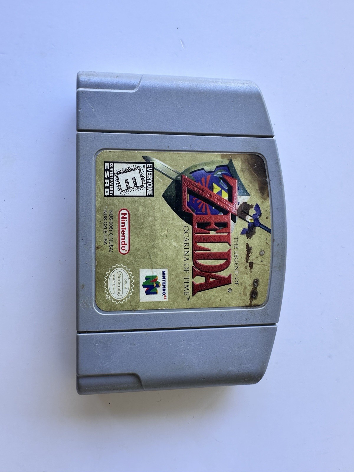 Legend of Zelda: Ocarina of Time (Nintendo 64, 1998) Tested. Works.