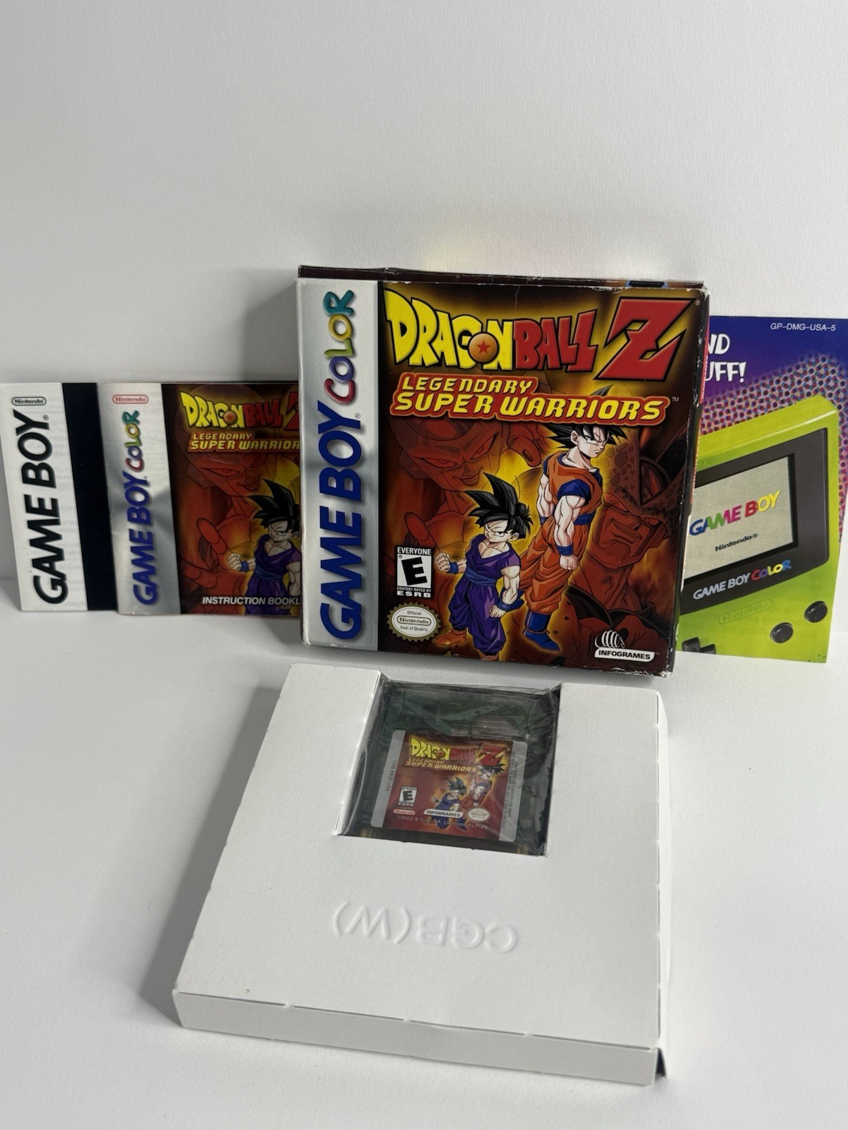 Dragon Ball Z: Legendary Super Warriors (Nintendo Game Boy Color, 2002) CIB