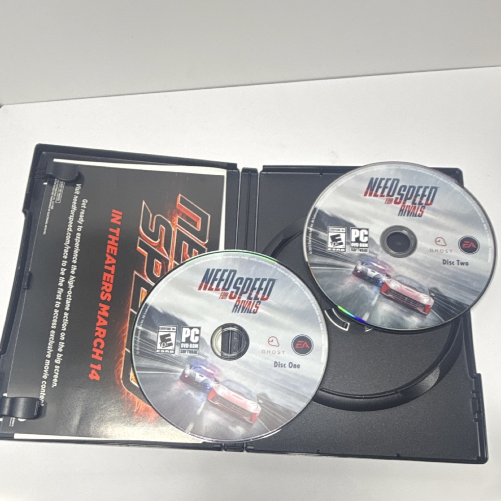 EA Need for Speed Rivals PC 2-Disc Set Multiplayer Manual Online Playability