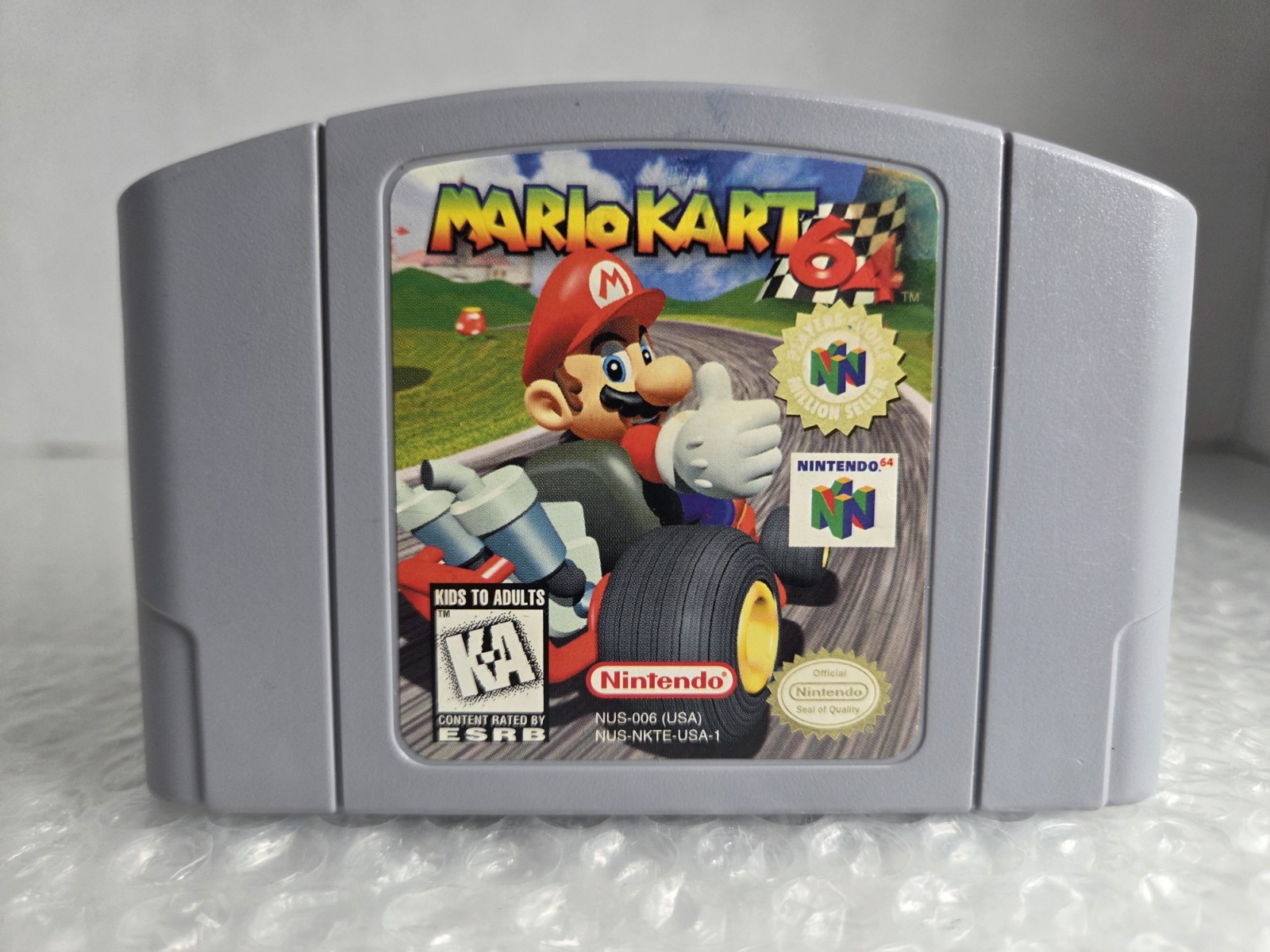 Mario Kart 64 Nintendo 64 N64 1997 Cartridge Only Tested OEM Authentic Cleaned