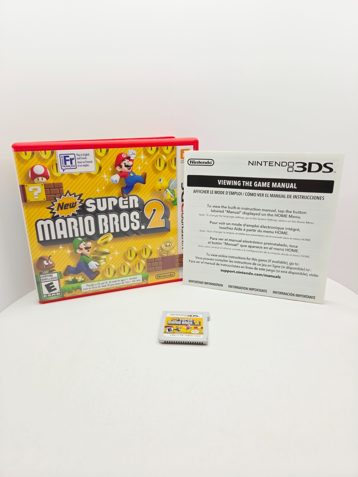 New Super Mario Bros 2 Nintendo 3DS Authentic & Tested CIB