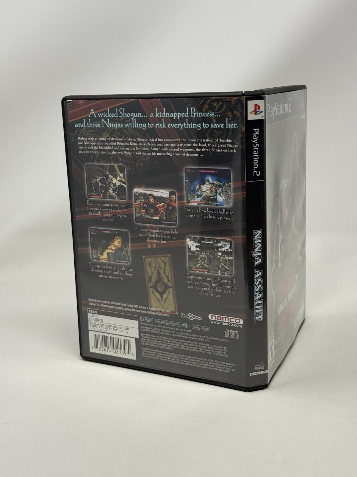 Ninja Assault PS2 PlayStation 2 Complete CIB Mint Disc Authentic Tested Working