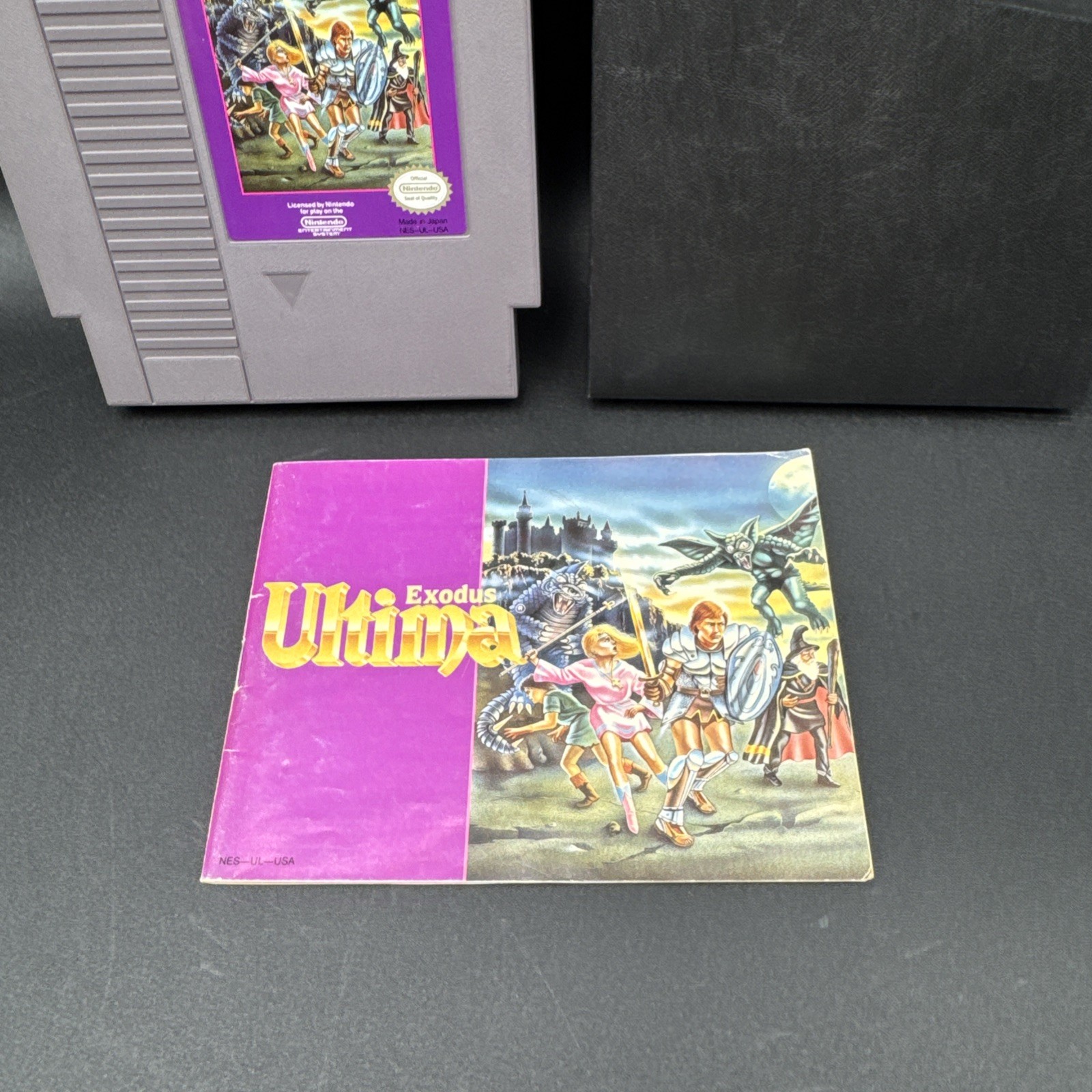 Ultima Exodus NES Nintendo FCI Tested Working Authentic Cartridge