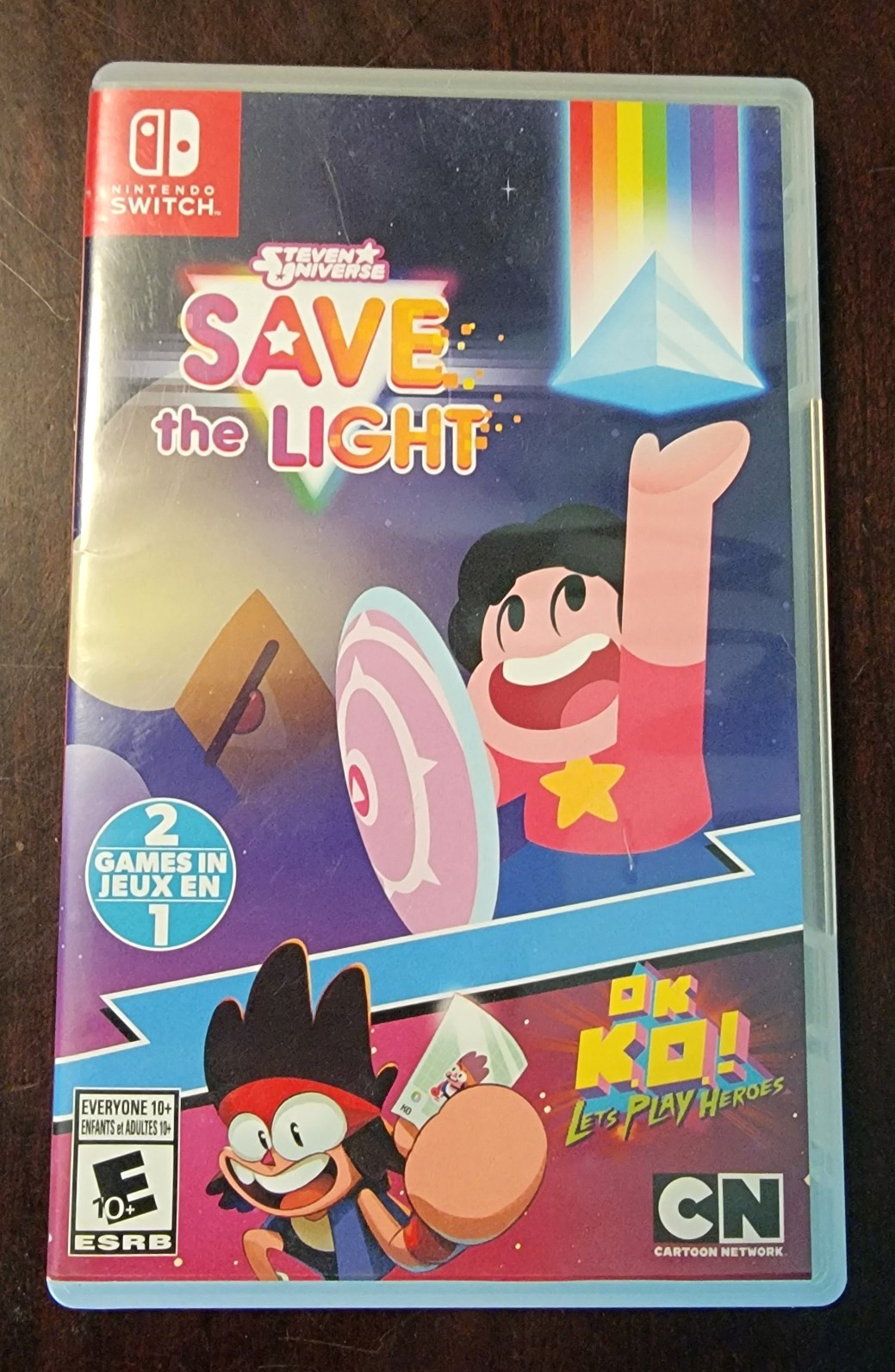 Outright Games 2-in-1 Steven Universe Save the Light/OK K.O. Switch E10+ 2019