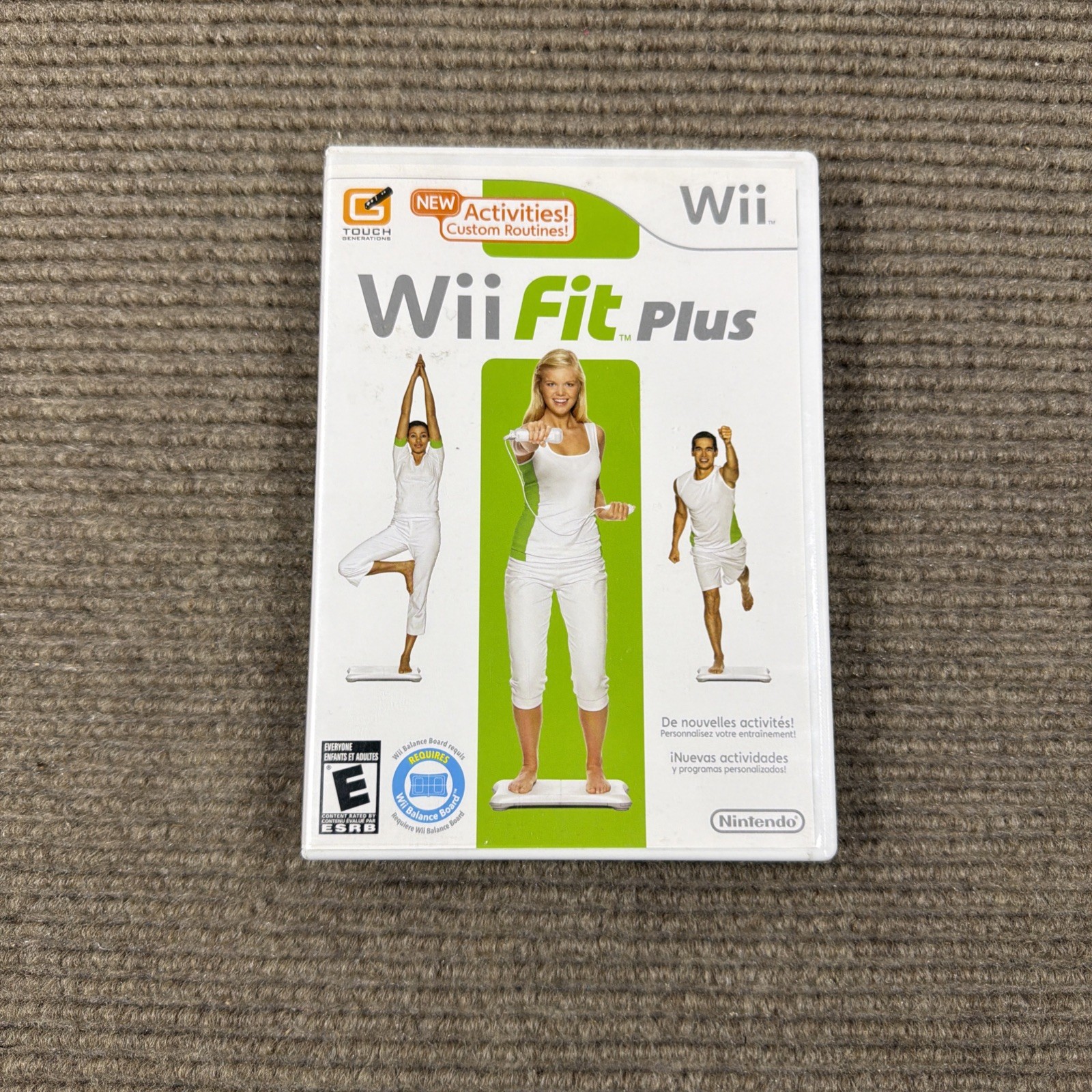 Wii Fit Plus (Nintendo Wii, 2009) Complete w/ Manual FAST FREE SHIP