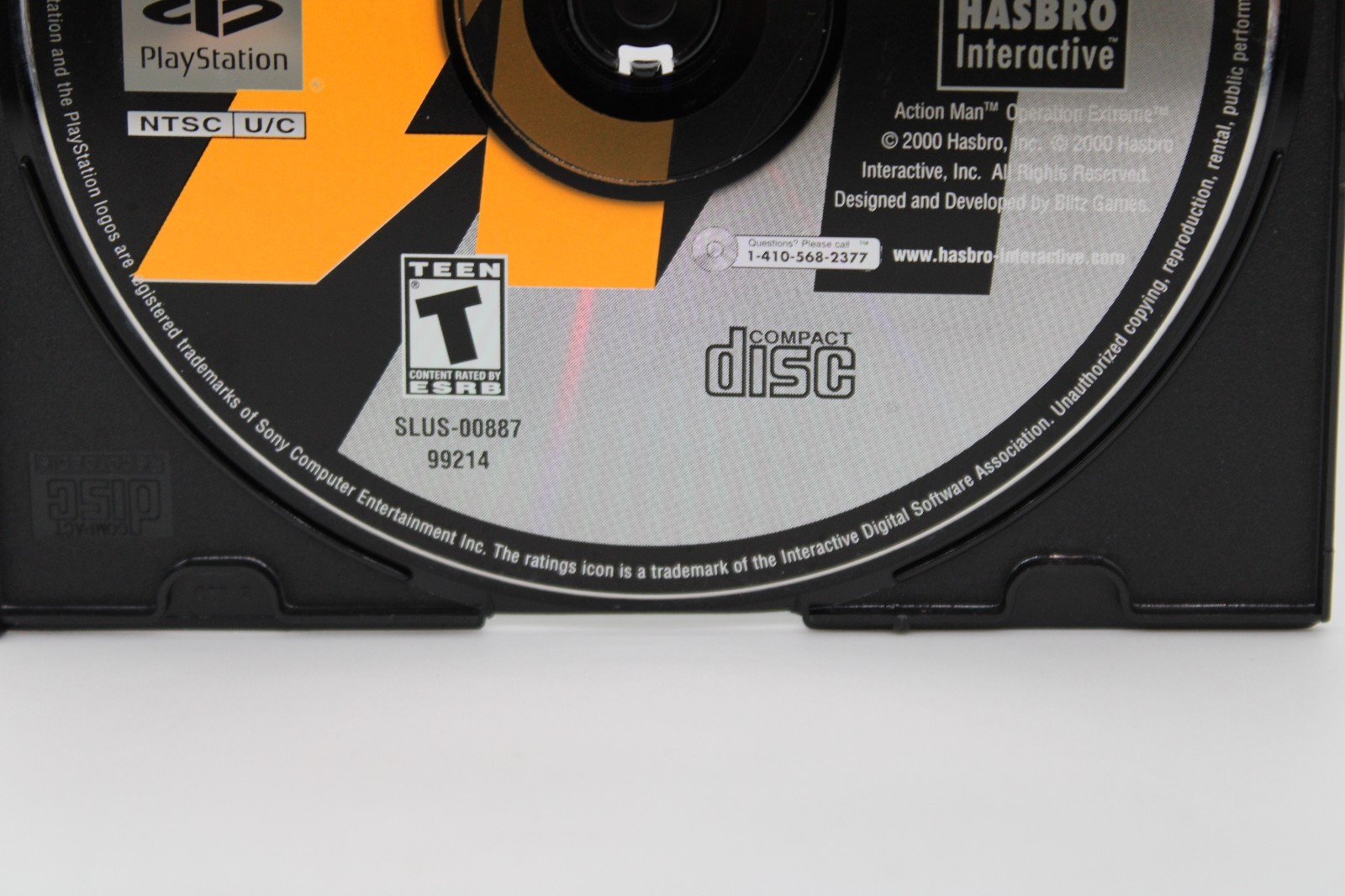 Refurbished PS1 Action Man Operation Extreme Disc Only Mint Clean Good Pristine