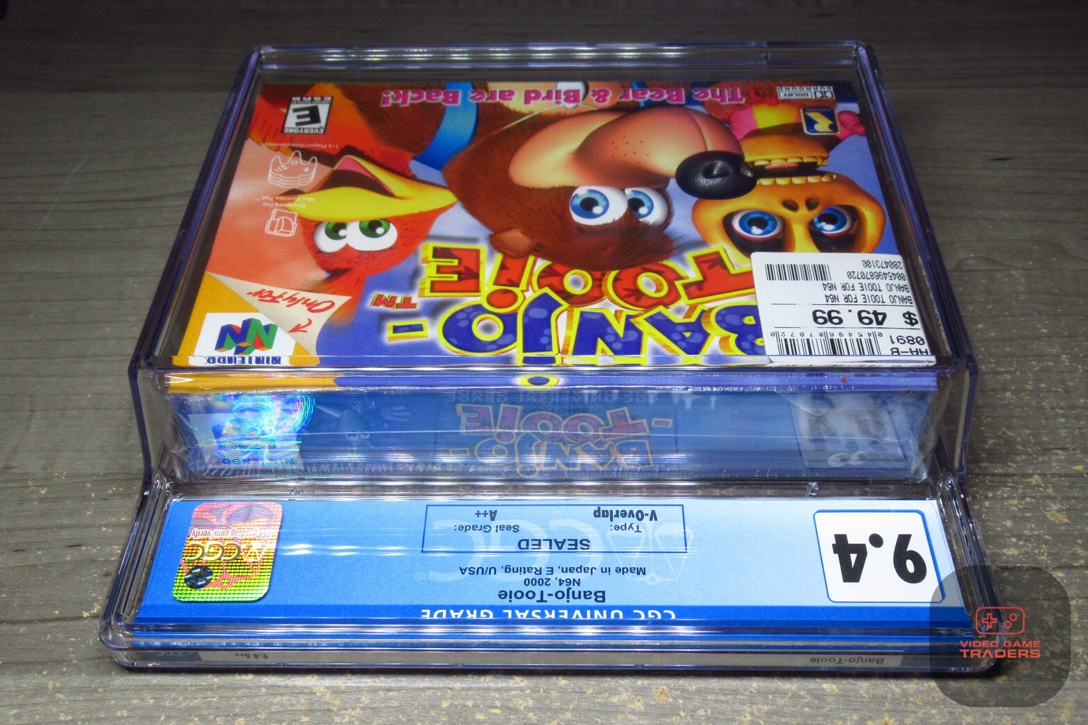 CGC 9.4 A++ – Banjo-Tooie Nintendo 64, N64 2000 NEW! – RARE!