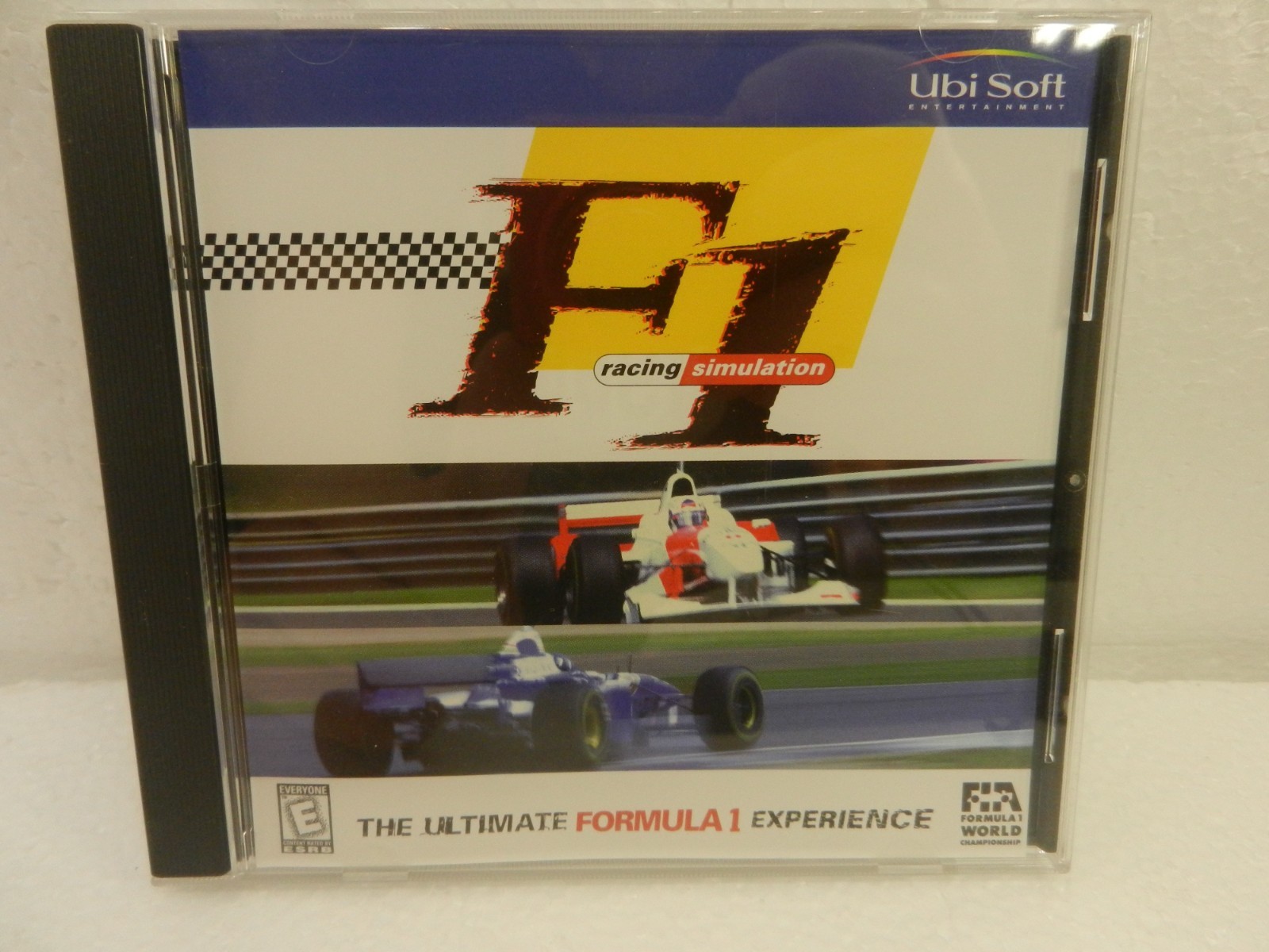F1 Racing Simulation 1998 SIMULATOR Ubi Soft PC windows Video Game Rare VINTAGE