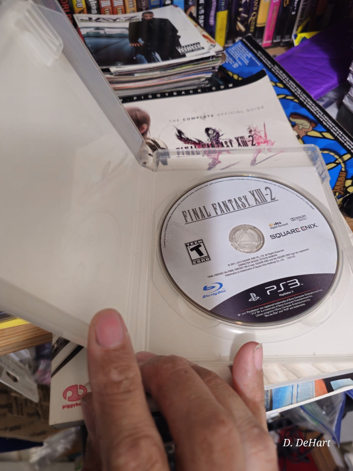 Final Fantasy XIII-2 & Strategy Guide Sony Playstation 3 PS3. used. works.