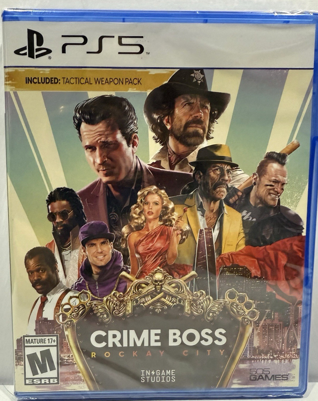 Crime Boss: Rockay City – Sony PlayStation 5 Factory Sealed – Brand New