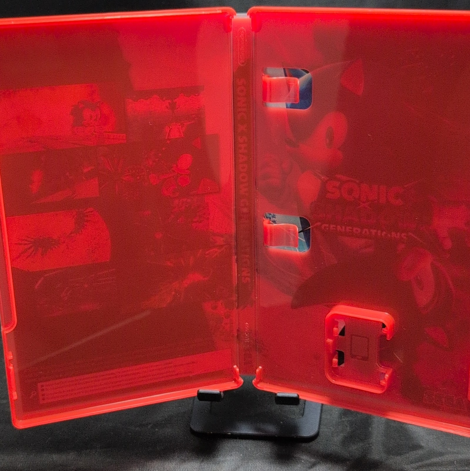 SEGA Sonic X Shadow Generations Day One Game-Key Card Switch 2 journal With book