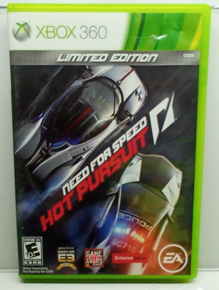Need for Speed: Hot Pursuit Limited Edition (Xbox 360 2010) Complete Tested