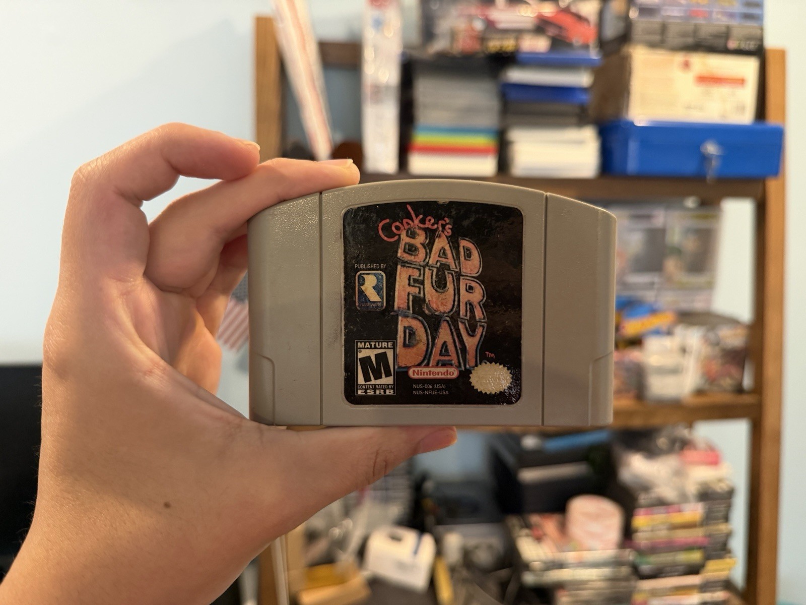 N64 Conker’s Bad Fur Day Tested & Works Nintendo 64 Authentic Cartridge Only