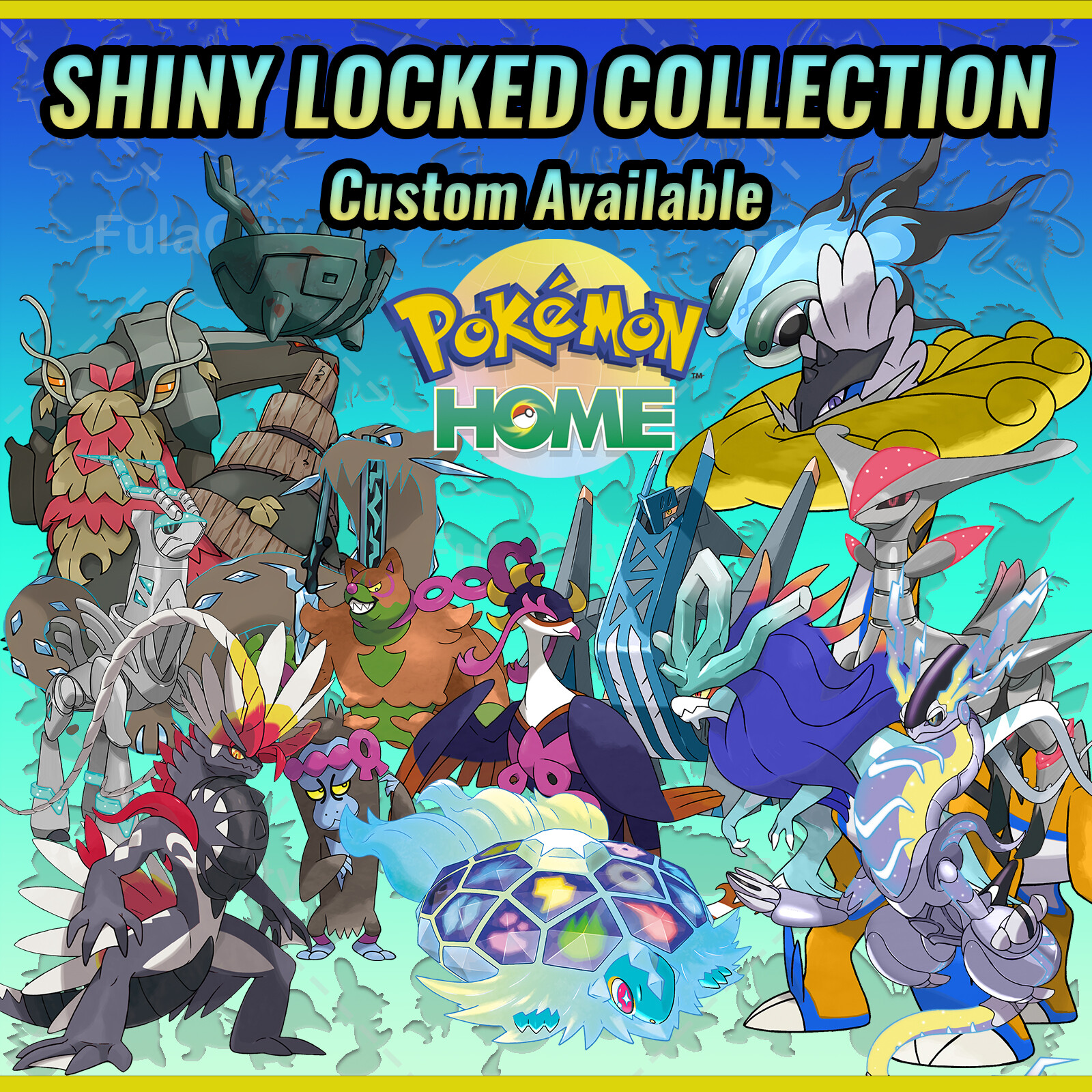 SHINY LOCKED BUNDLE ✨ POKEMON SCARLET VIOLET VIA HOME ✨ CUSTOM AVAILABLE