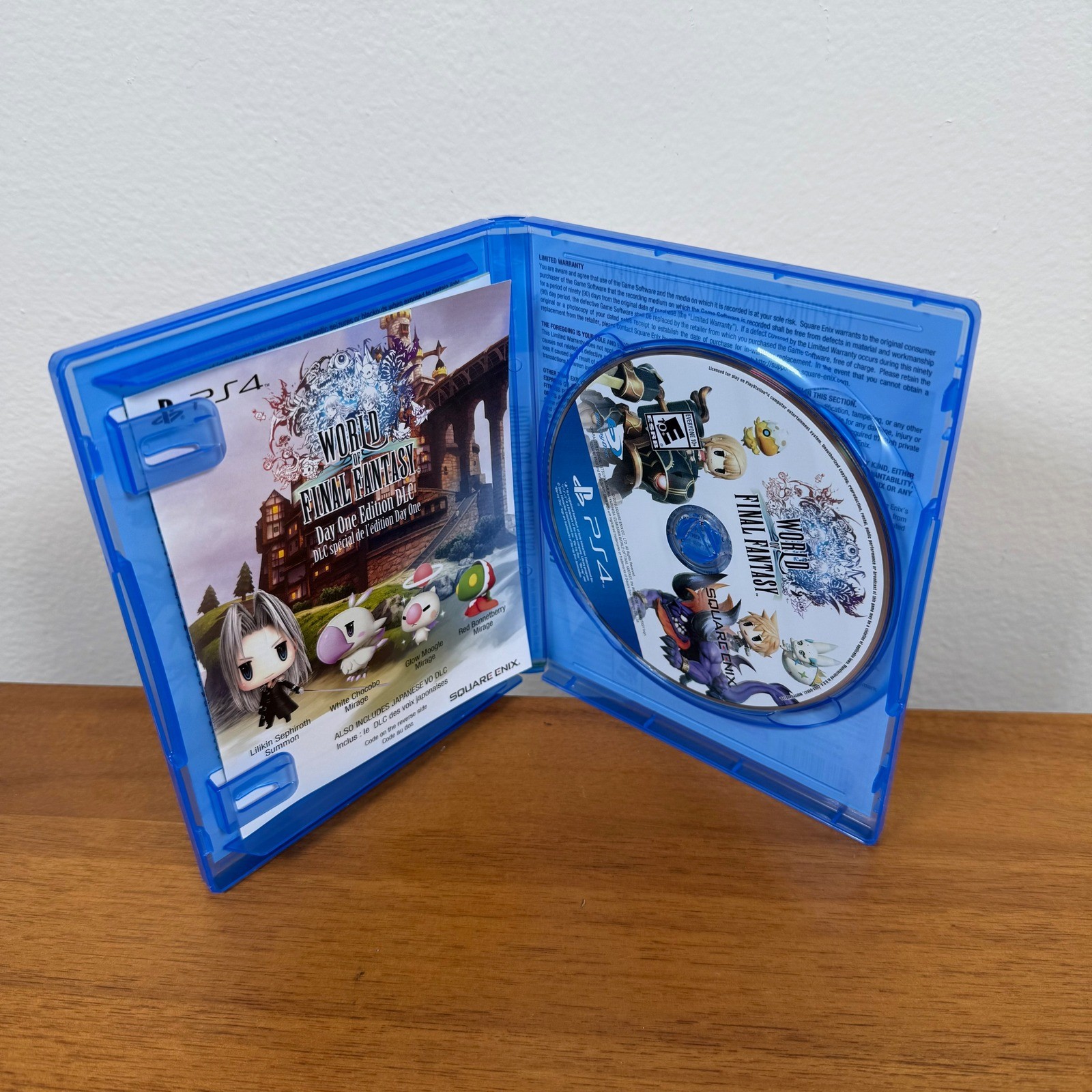World of Final Fantasy Day One Edition PS4 Sony PlayStation 4 Square Enix DLC