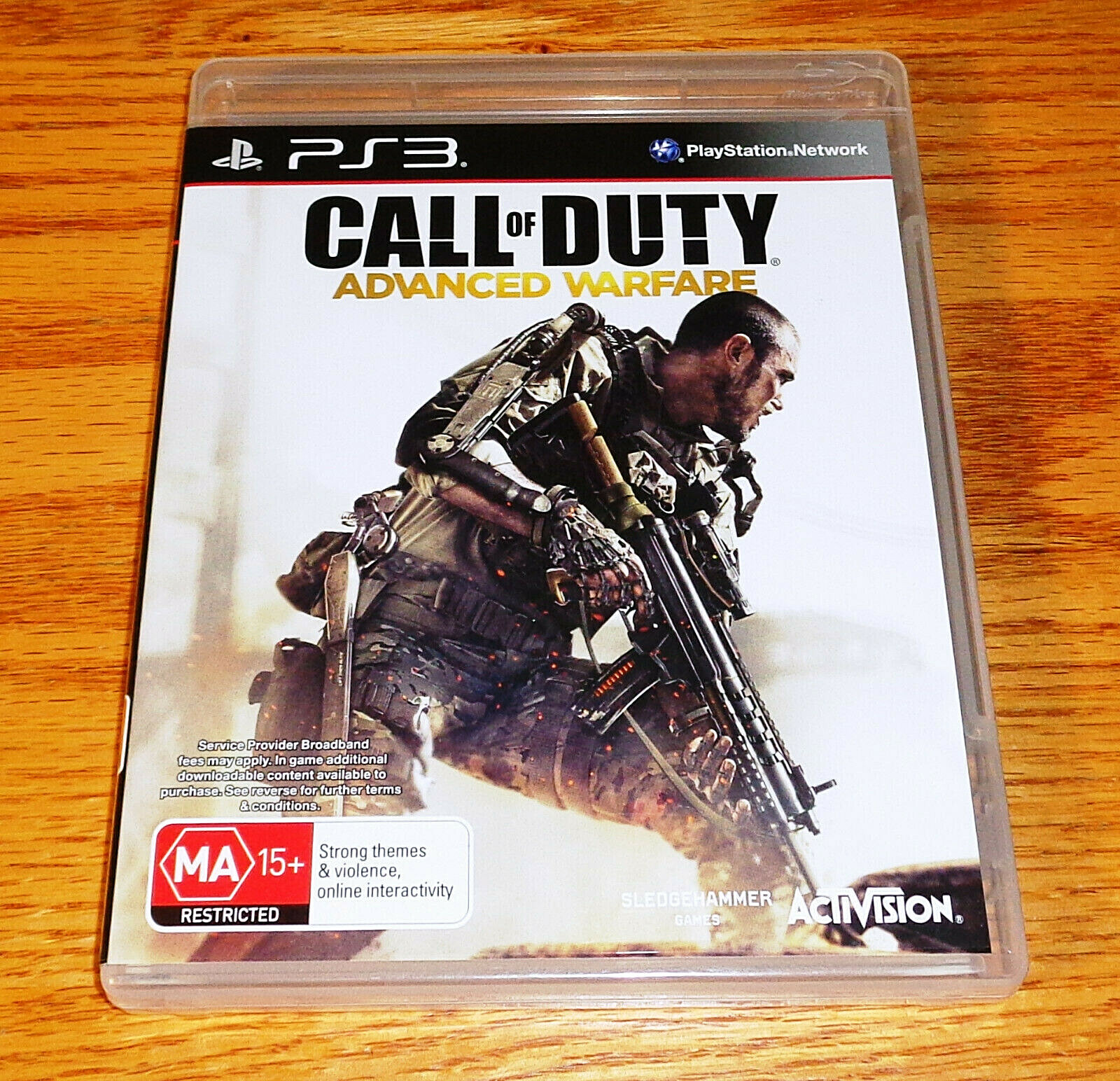 PS3 Call of Duty Advanced Warfare (MA 15+ Rating) Strong Themes & Violence