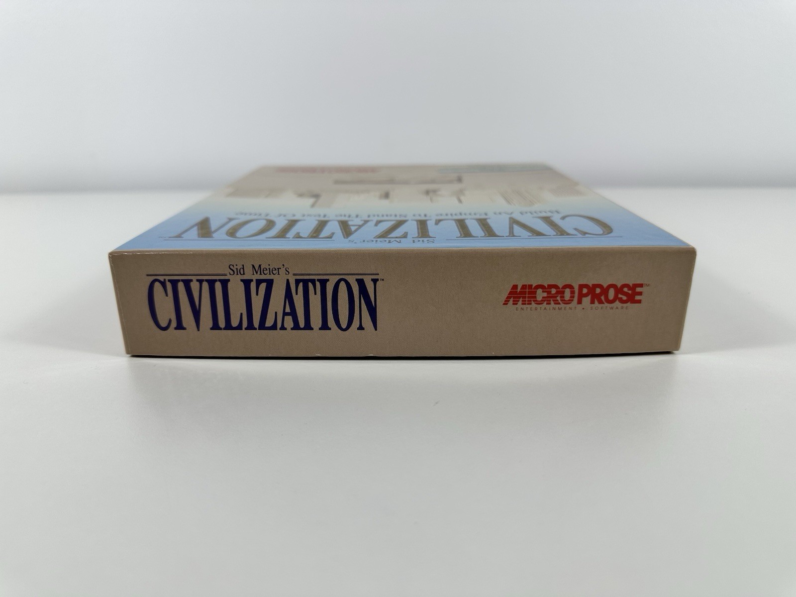 Sid Meier’s Civilization 1991 PC IBM 3.5″ Microprose Disks Big Box
