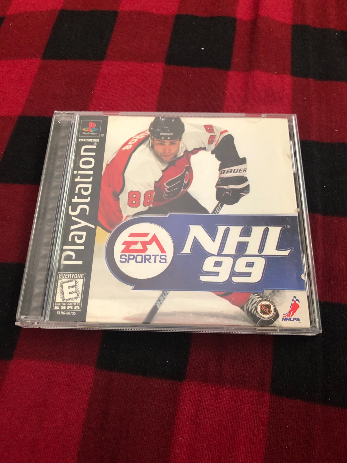 NHL 99 Sony Playstation 1998 Case Manual Disc Tested Works Great Authentic