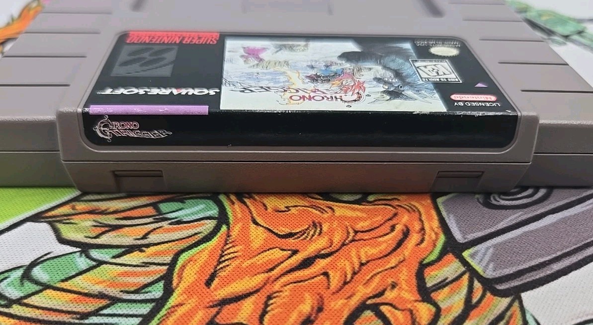 Chrono Trigger (SNES) – Original Authentic, 1995 – Good cond. W. 3rd Party Case